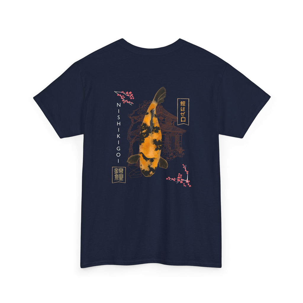 Koi Fish Tee — "Zero Koi Given" Graphic Shirt