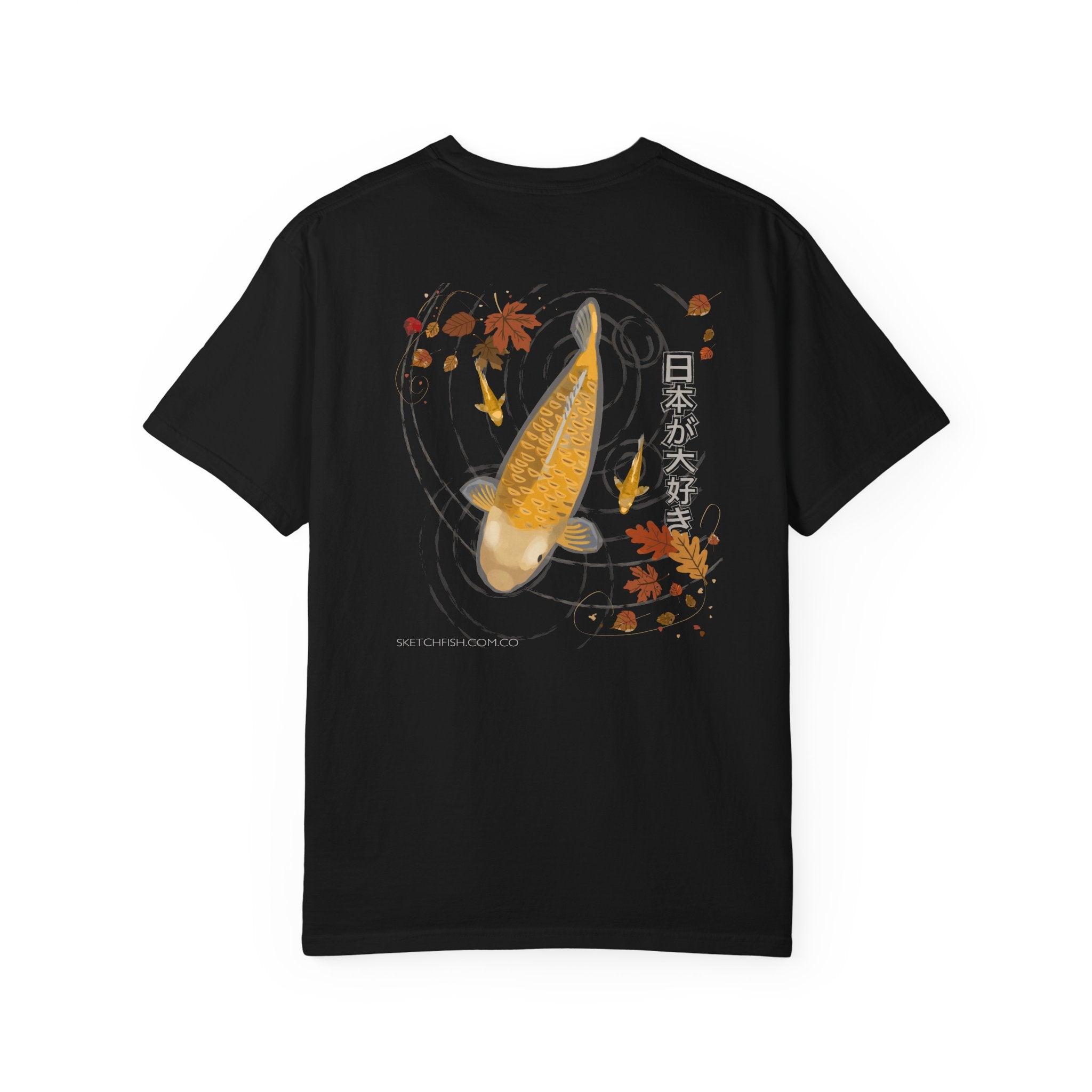 Koi Graphic T-Shirt — "Zero Koi Given" Japanese Koi Fish Tee
