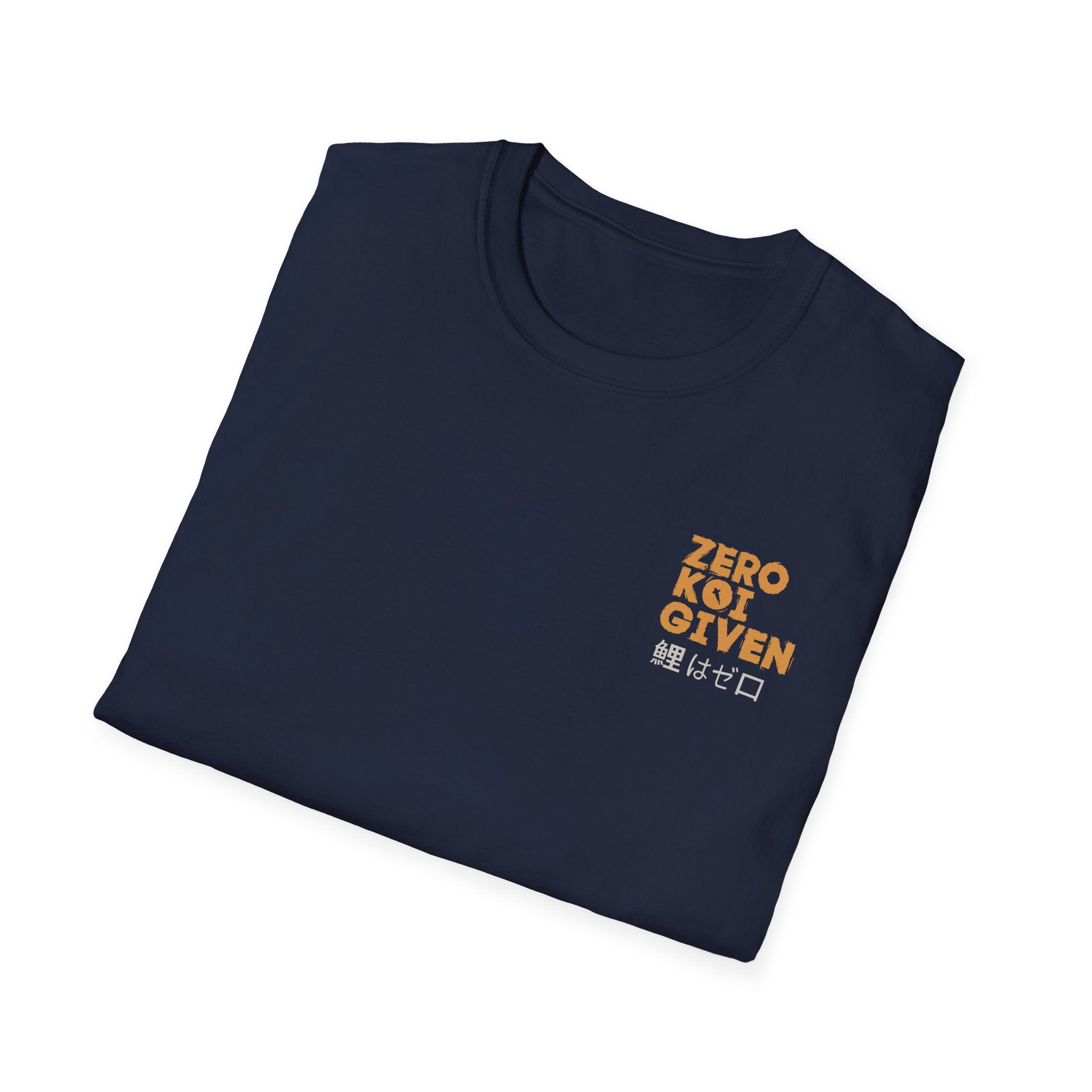 Zero Koi Given T‑Shirt — Japanese Streetwear Graphic Tee with Koi & Temple