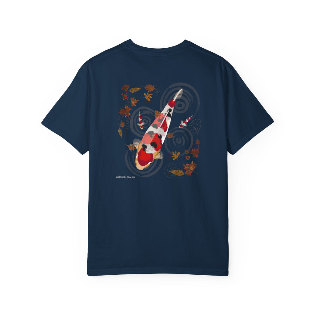 Koi Fish T-Shirt — "Zero Koi Given" Graphic Tee