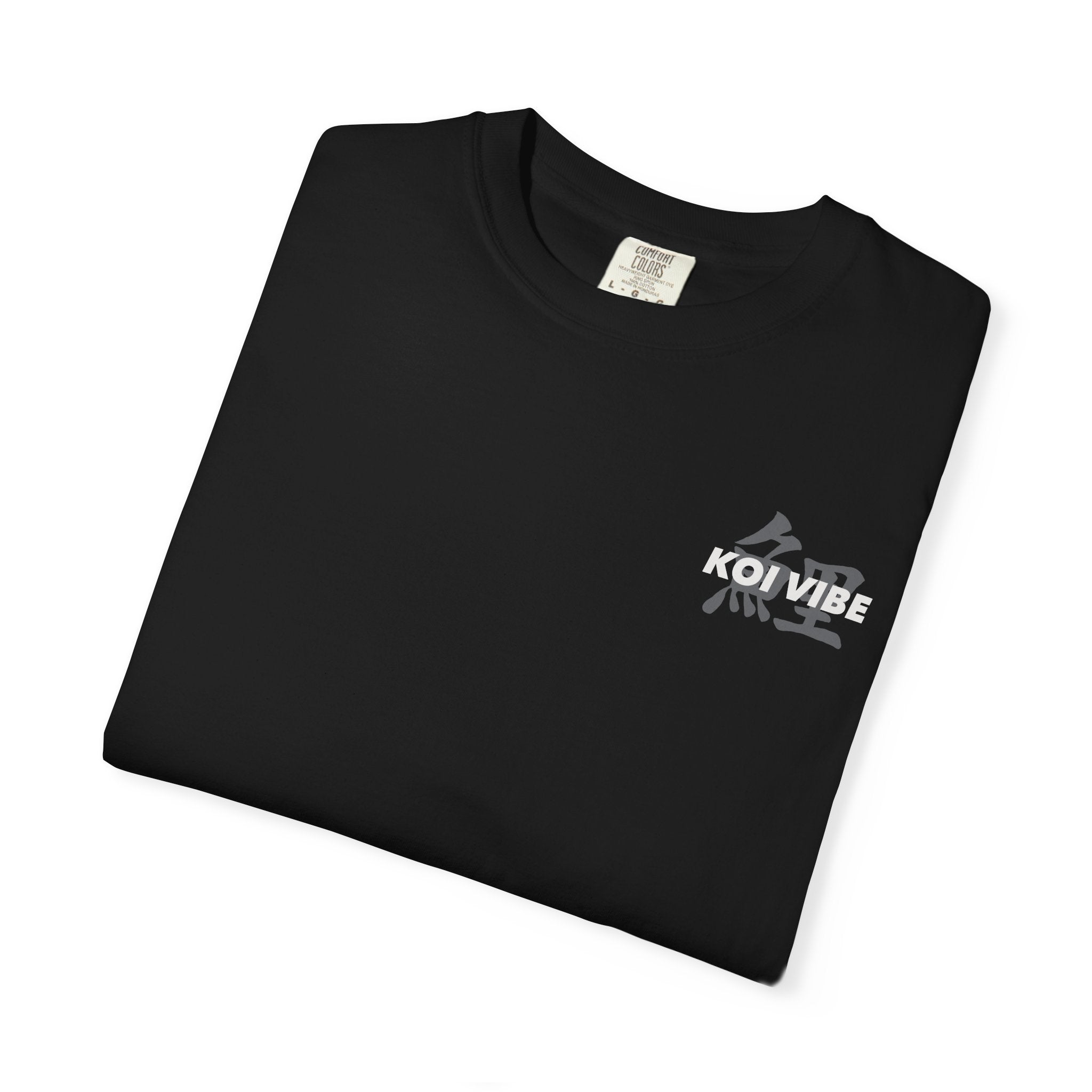 Koi Calm T-Shirt — Japanese Kanji 'Calm' Graphic Tee