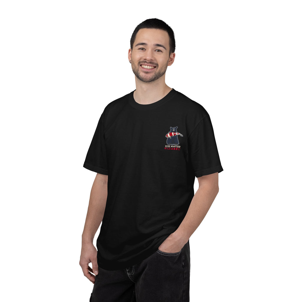 Koi Bear 'Size Matter' Graphic T-Shirt